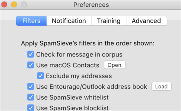 SpamSieve
